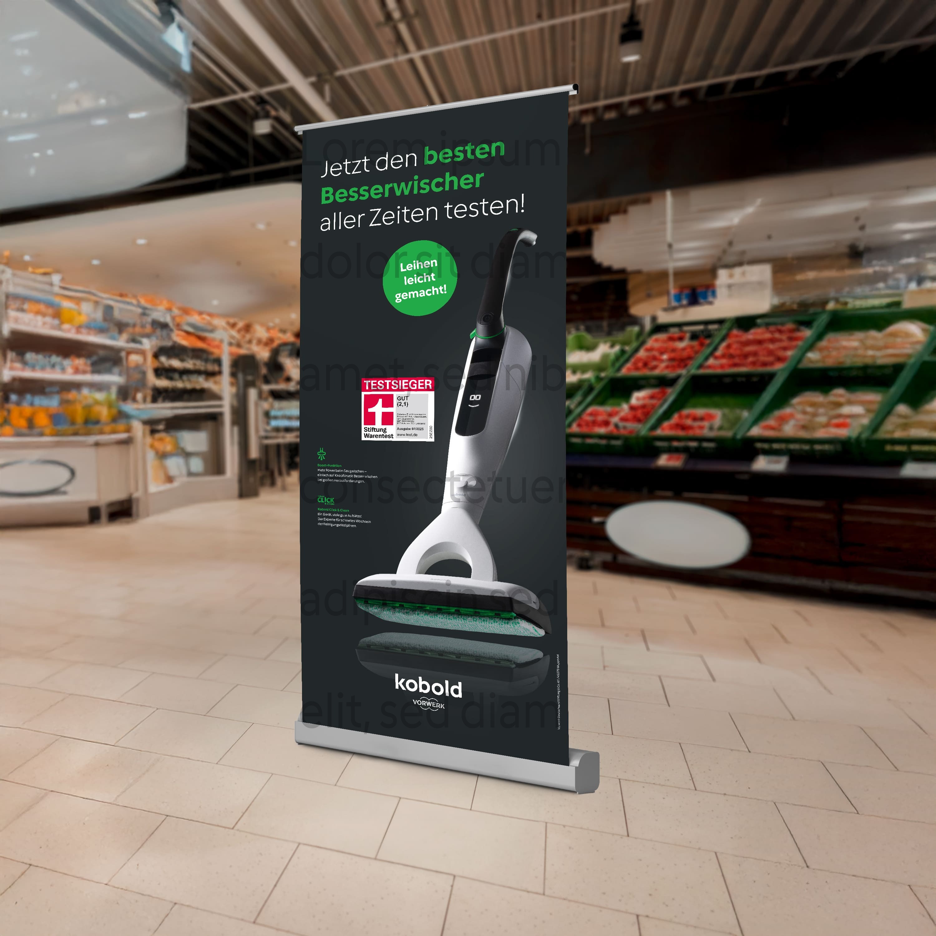 RollUp Austauschdruck VK7 Leihgerät V2