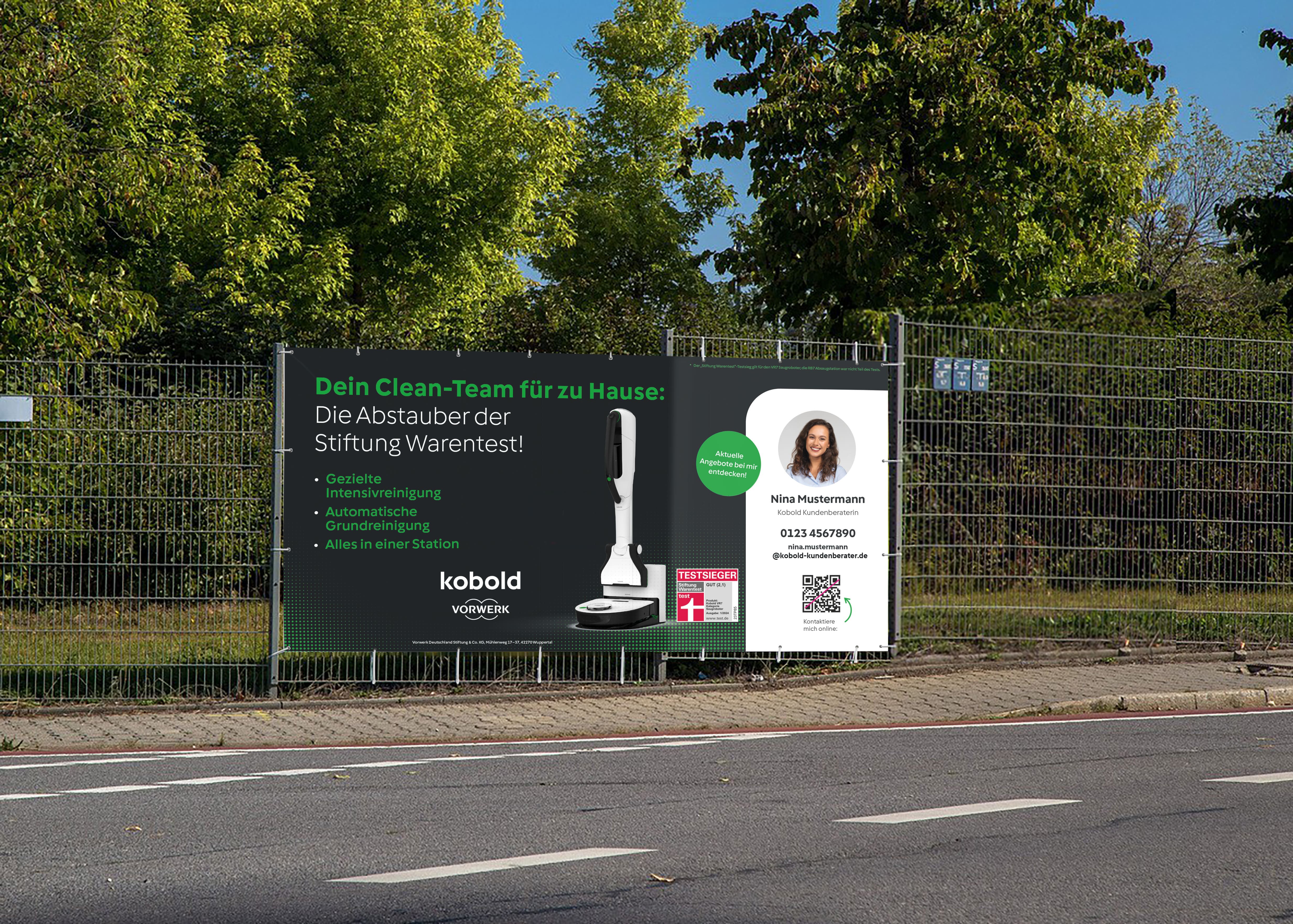 Banner Clean-Team aktuelle Angebote, personalisiert